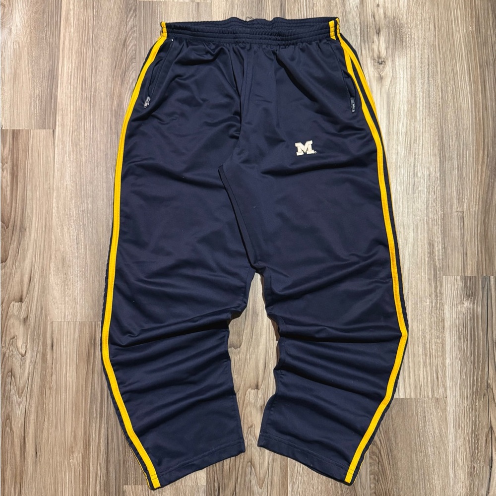 University of Michigan Striped Sweatpants • Size M